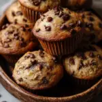 Sourdough Banana Chocolate Chip Muffins