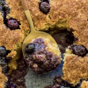 Southern Blueberry Cobbler