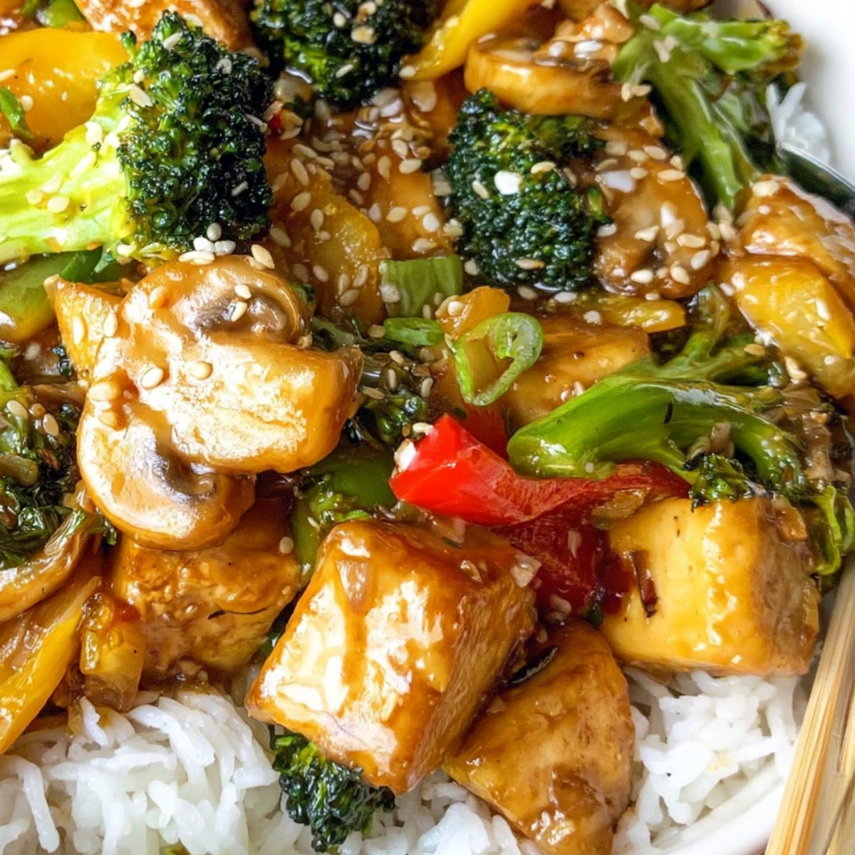 Tofu stir fry