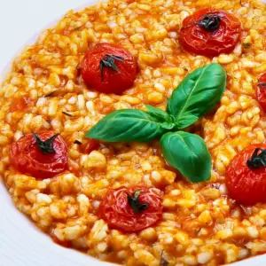 Tomato risotto