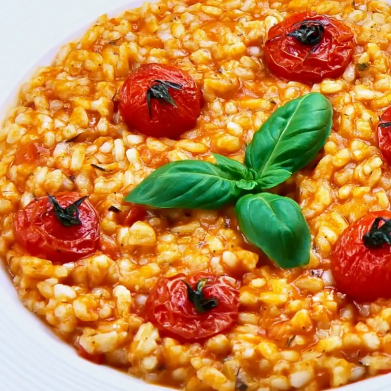 Tomato risotto