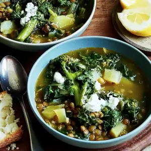 Very Green Lentil Soup