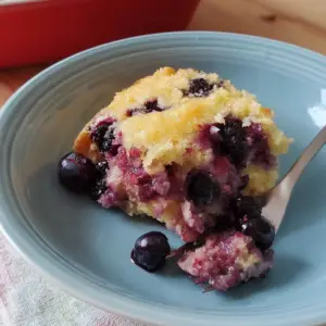 Blueberry Pudding Cake