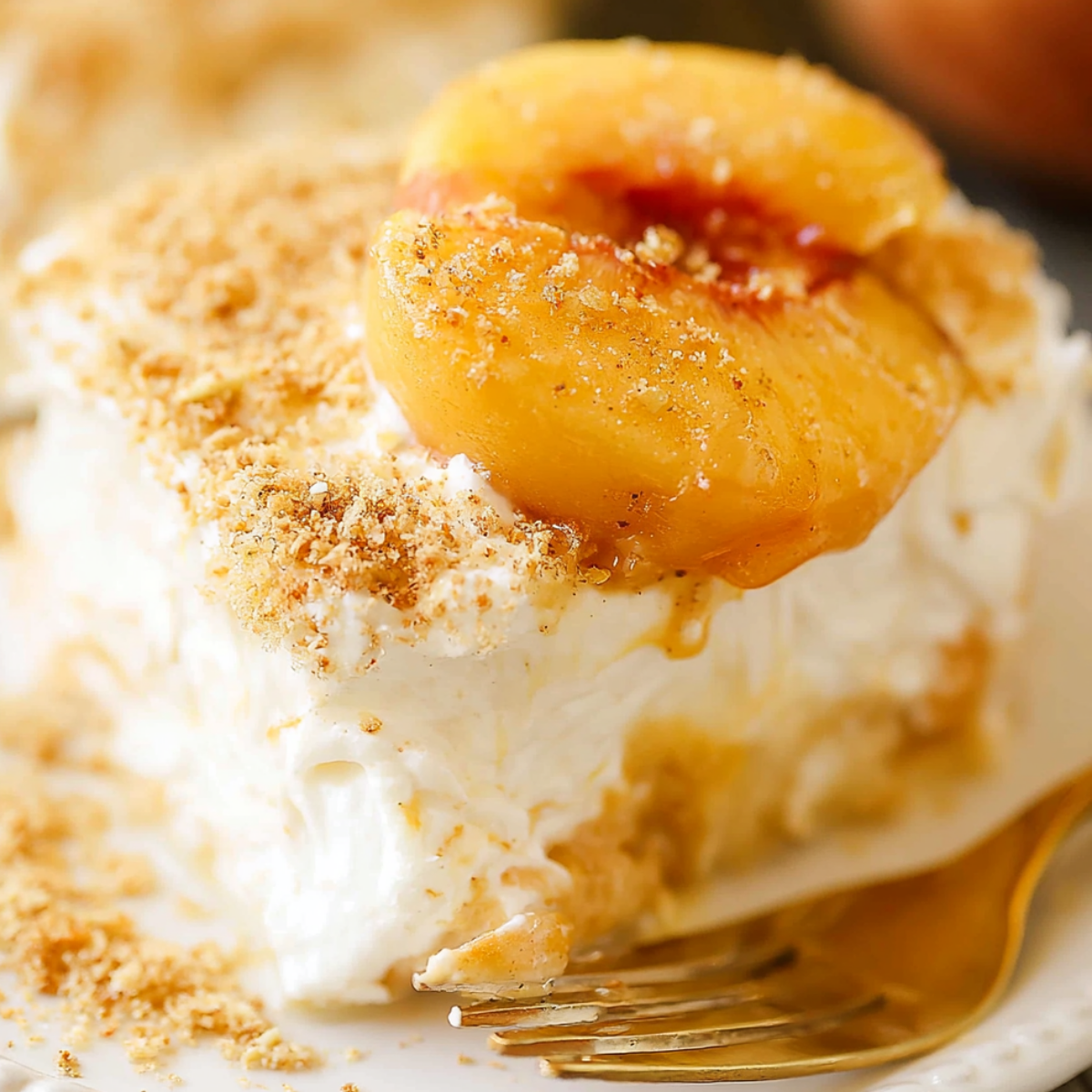 Peaches & Cream Dessert